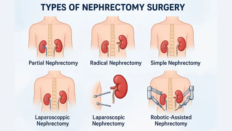Nephrectomy In Delhi and Bahadurgarh types of nephrectomy surgery 1